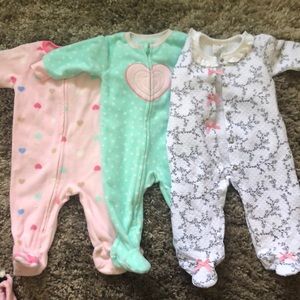Baby girl sleep lot of 5 various brands